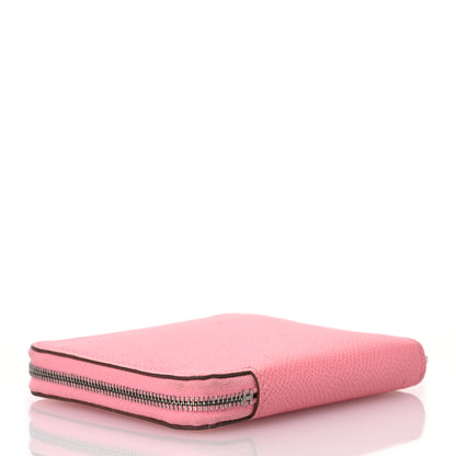 Hermes Epsom Silk'in Compact Wallet Rose Confetti 4 of 12