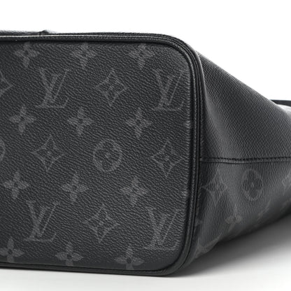 Louis Vuitton Taiga Monogram Eclipse Outdoor Tote Black 10 of 10
