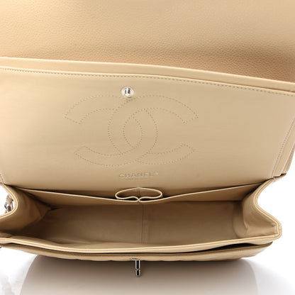 Chanel Caviar Quilted Jumbo Double Flap Beige Clair 4 of 9