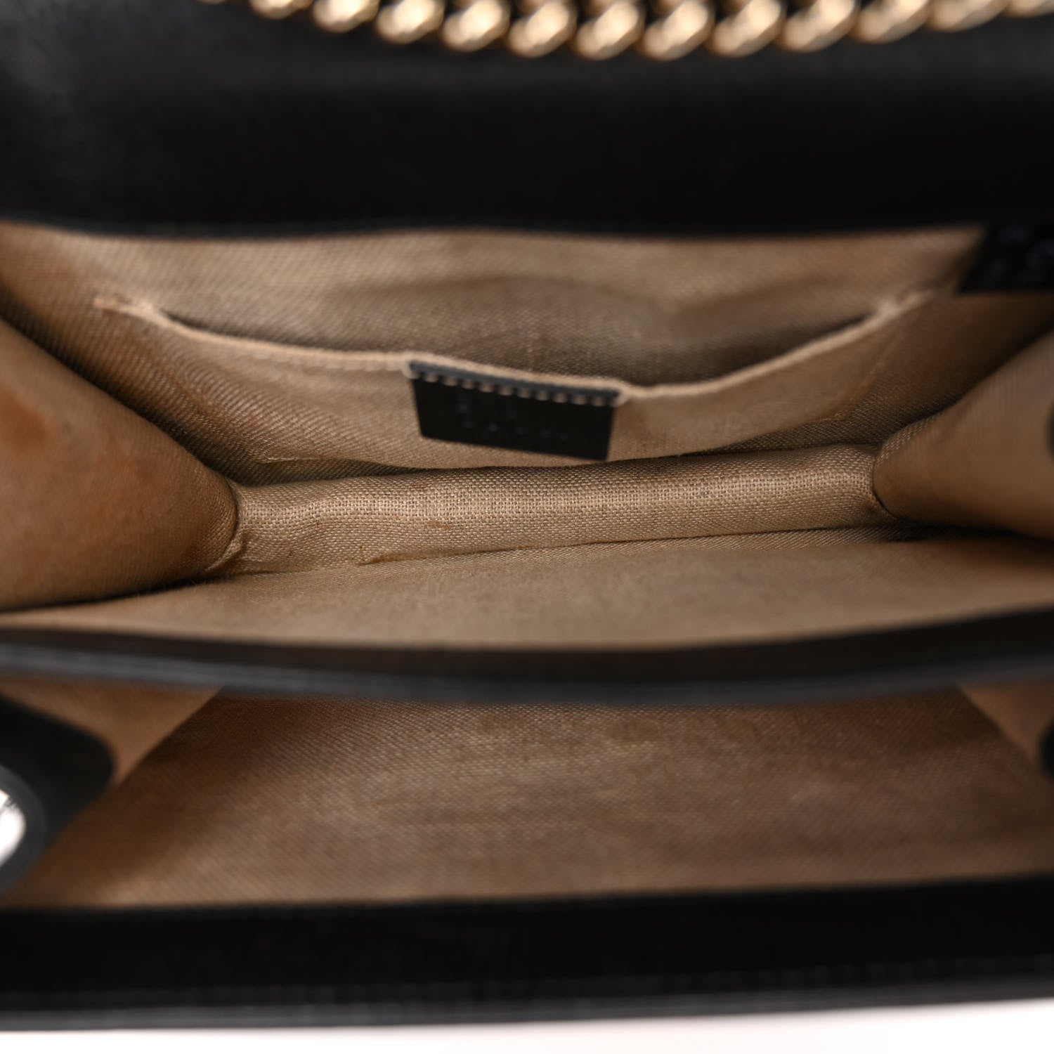 Gucci Dollar Calfskin Small Interlocking G Shoulder Bag Black 5 of 13