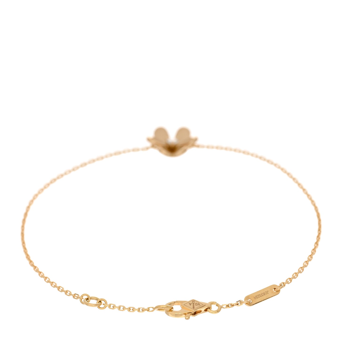 18K Yellow Gold Diamond Mini Frivole Bracelet
