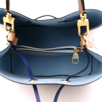 Louis Vuitton Damier Azur Braided Neonoe MM Blue 5 of 11