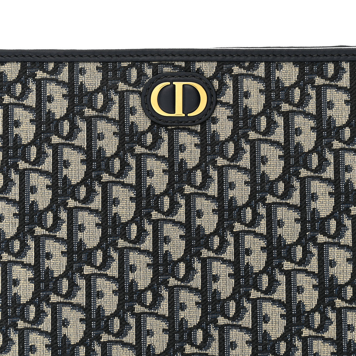 Christian Dior Oblique 30 Montaigne Pouch Blue 8 of 10