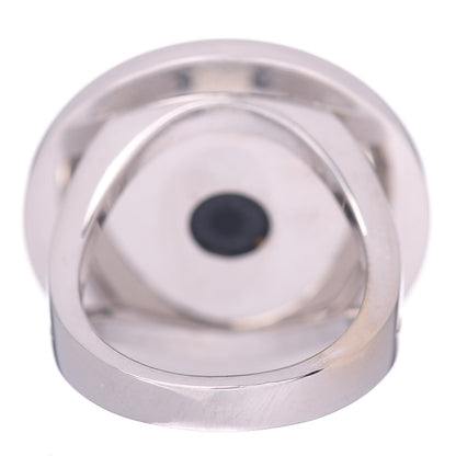 Bulgari 18K White Gold Black Onyx Bvlgari Bvlgari Ring 52 6 4 of 6