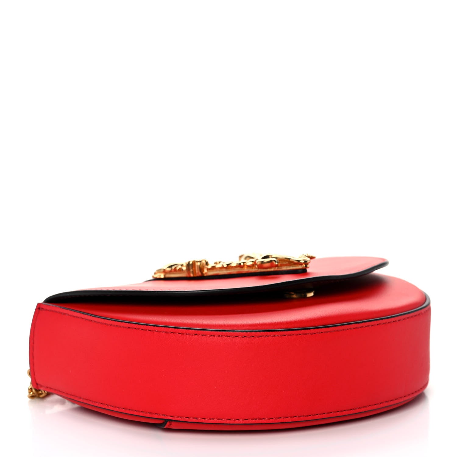 Versace Smooth Calfskin Virtus Belt Bag Red 3 of 10
