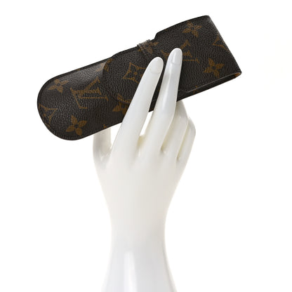 Louis Vuitton Monogram Glasses Sunglasses Case w Flap 2 of 6