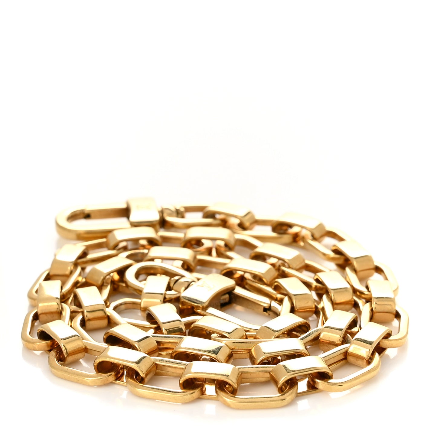 Metal Coussin MM Chain Strap Gold