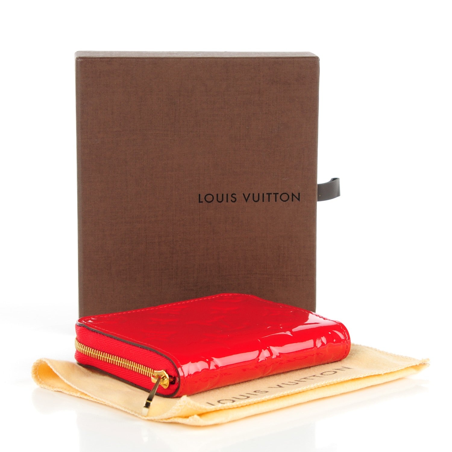 Louis Vuitton Vernis Zippy Coin Purse Cherry 4 of 7