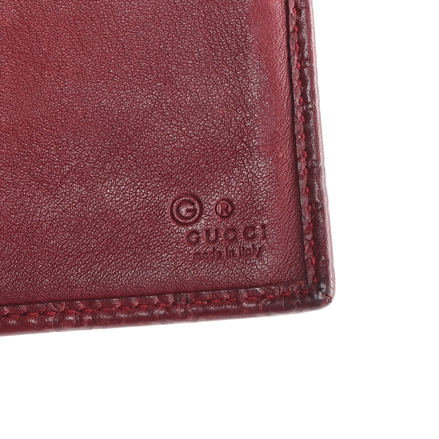 Gucci Soft Microguccissima Continental Wallet Red 6 of 7