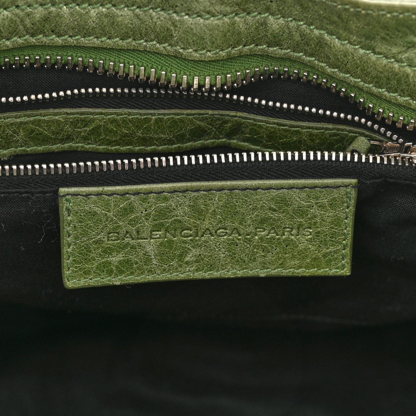Agneau Giant 21 Silver Hardware City Vert Thyme