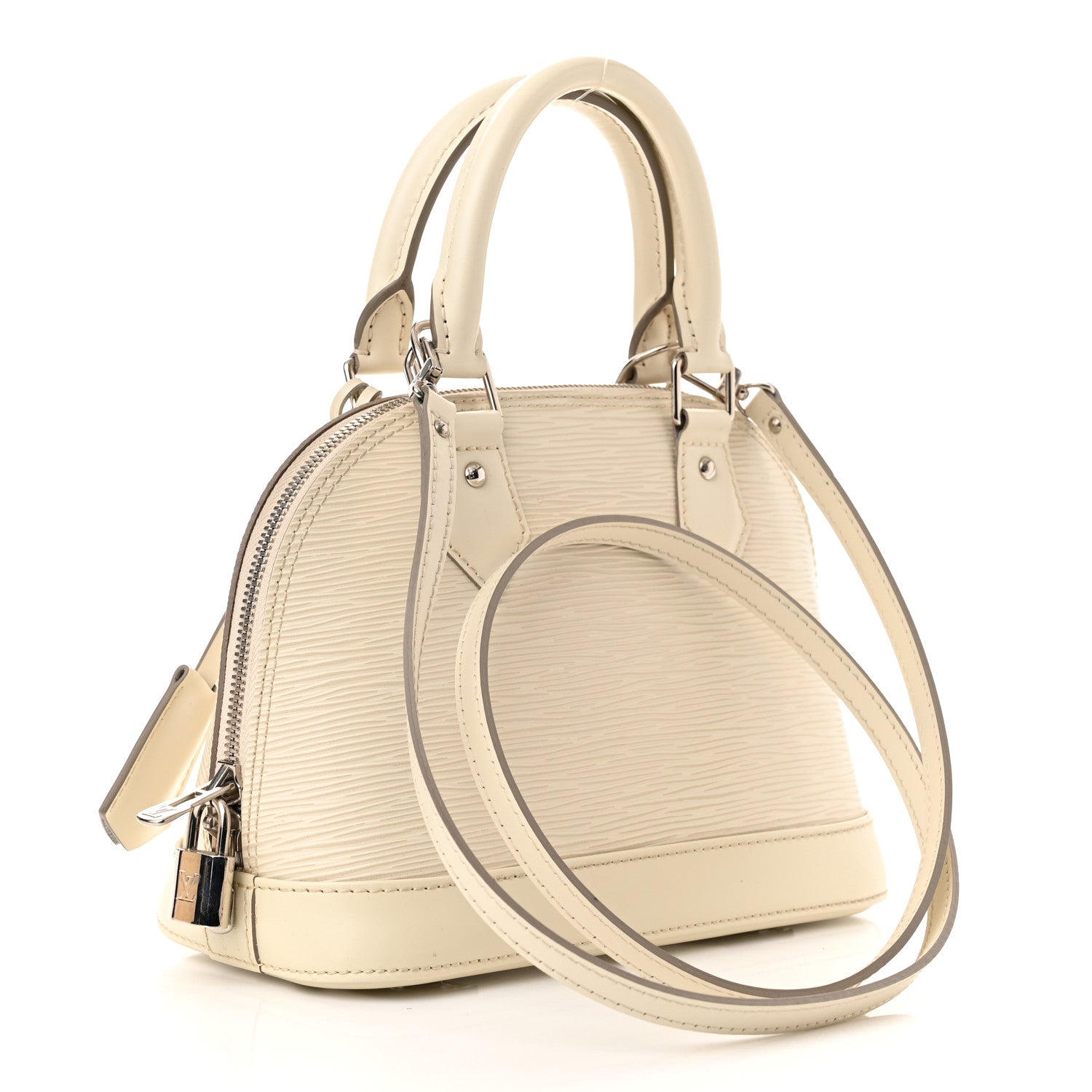 Louis Vuitton Epi Alma BB Ivory 3 of 12