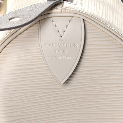 Louis Vuitton Epi Speedy 25 Ivory 6 of 9