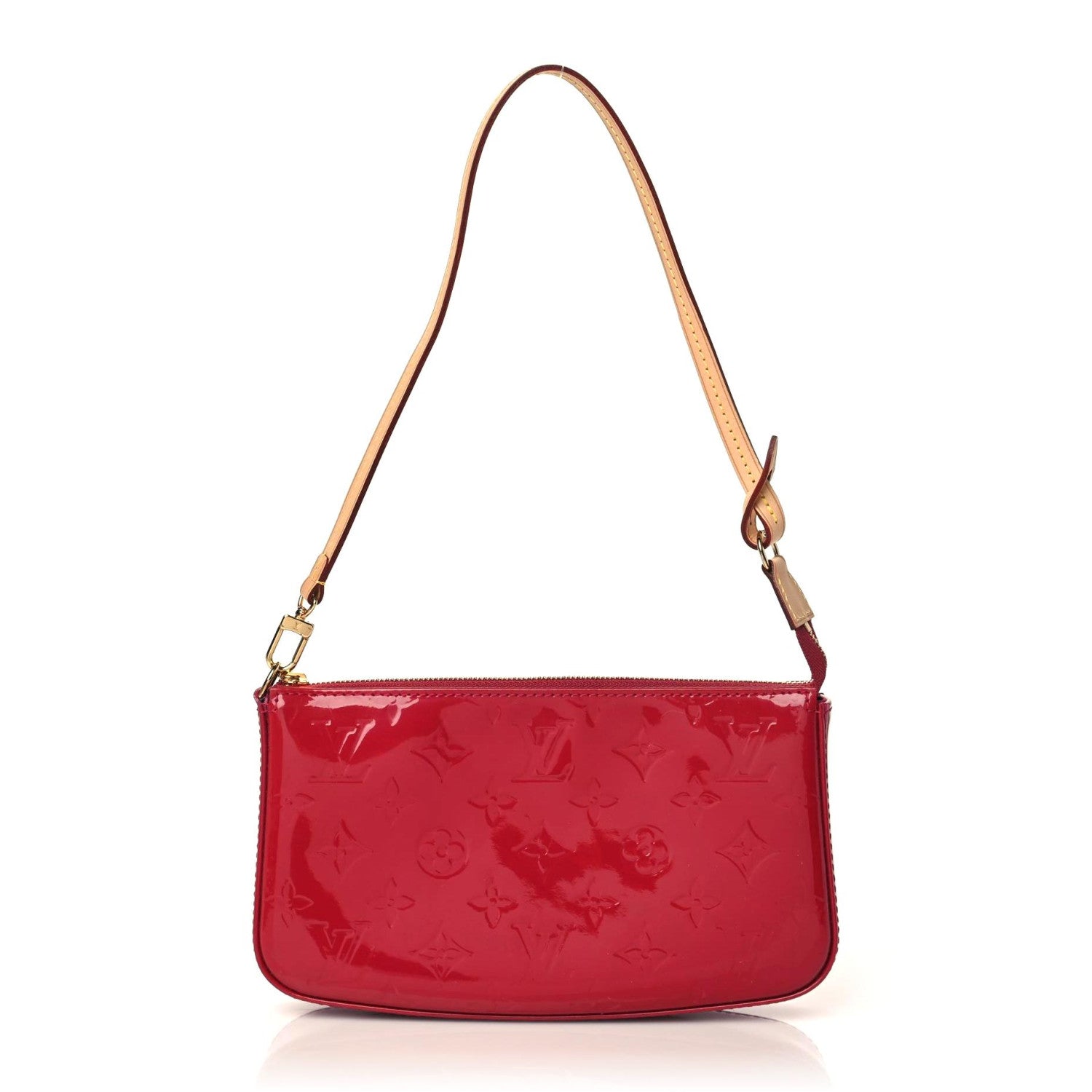 Louis Vuitton Vernis Pochette Accessories NM Rose Indien 1 of 8