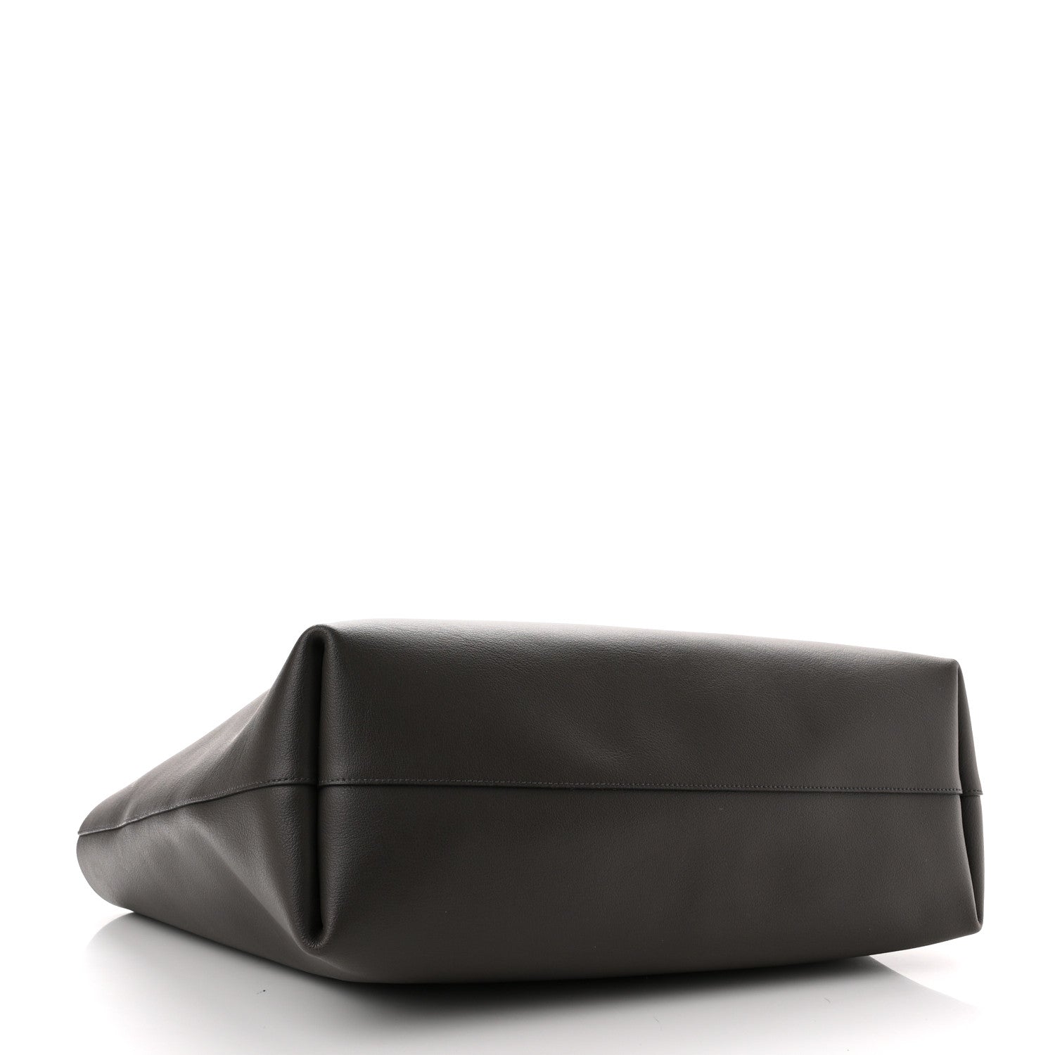 Saint Laurent Calfskin Large Shopping Tote Black Earth 5 of 11