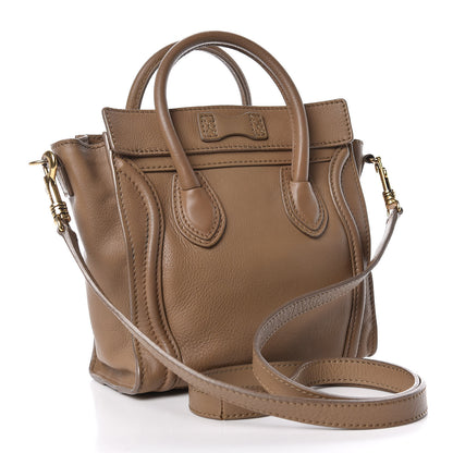 Celine Smooth Calfskin Nano Luggage Camel 3 of 14