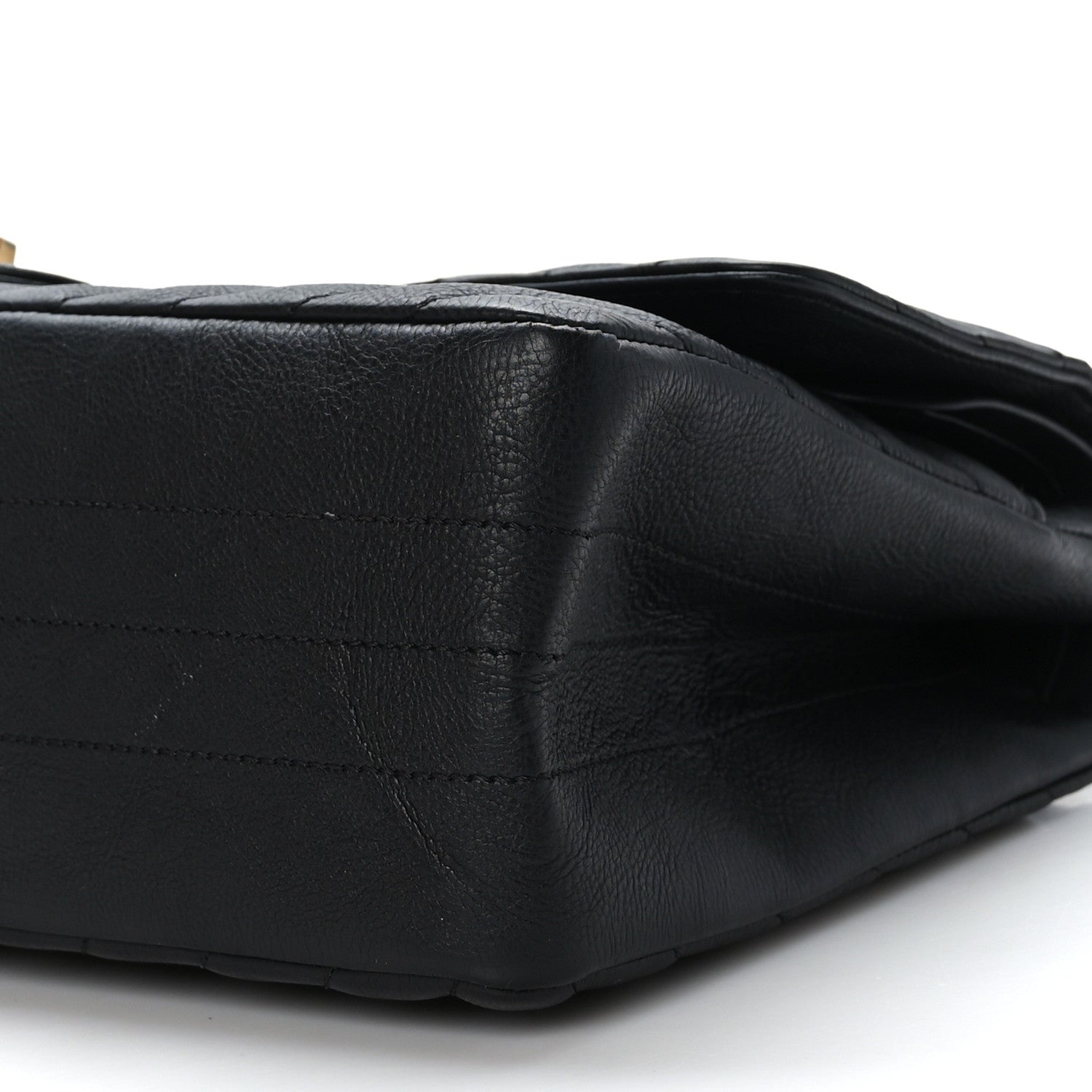 Chanel Aged Calfskin Chevron Quilted 2.55 Reissue 226 Flap Black 9 of 9