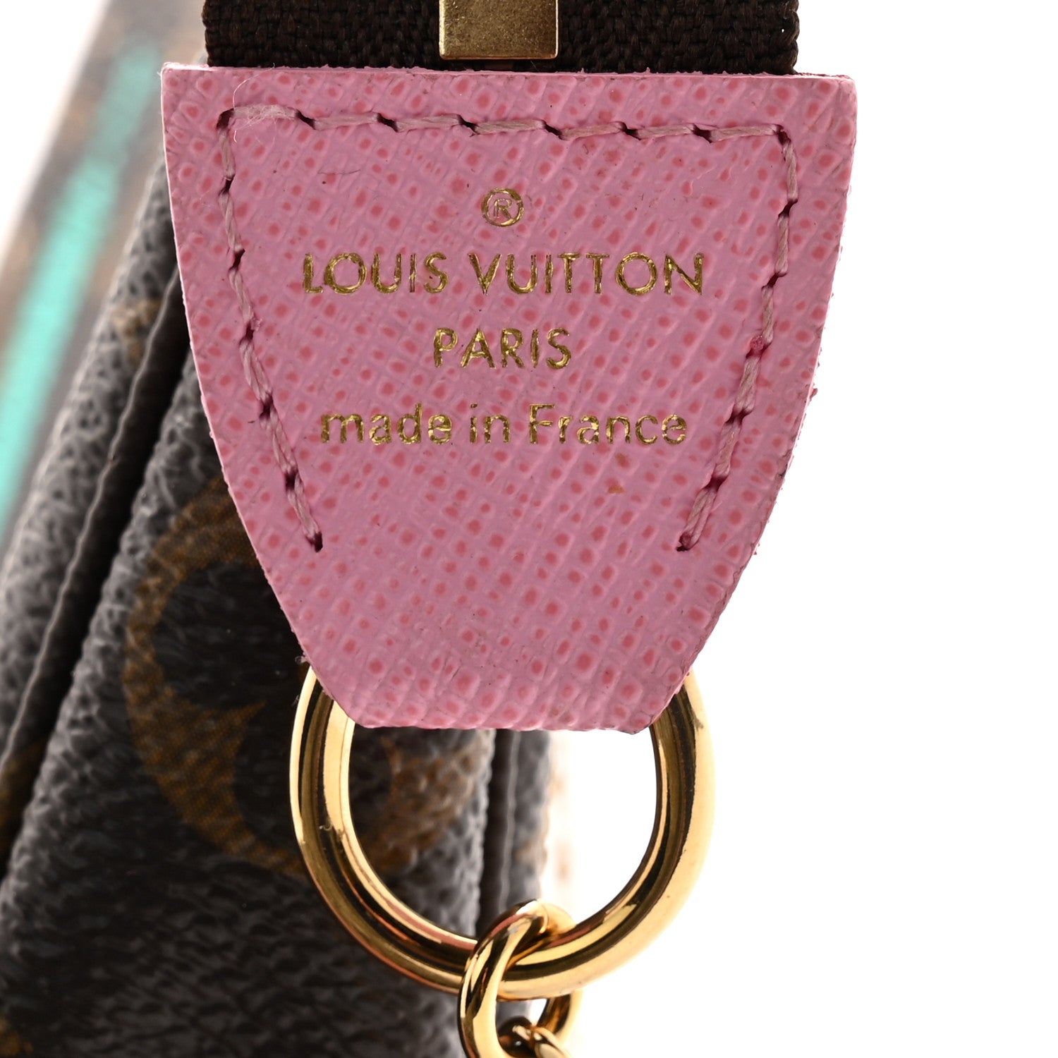 Louis Vuitton Monogram 2022 Christmas Animation Paris Mini Pochette Accessories Pink 5 of 8