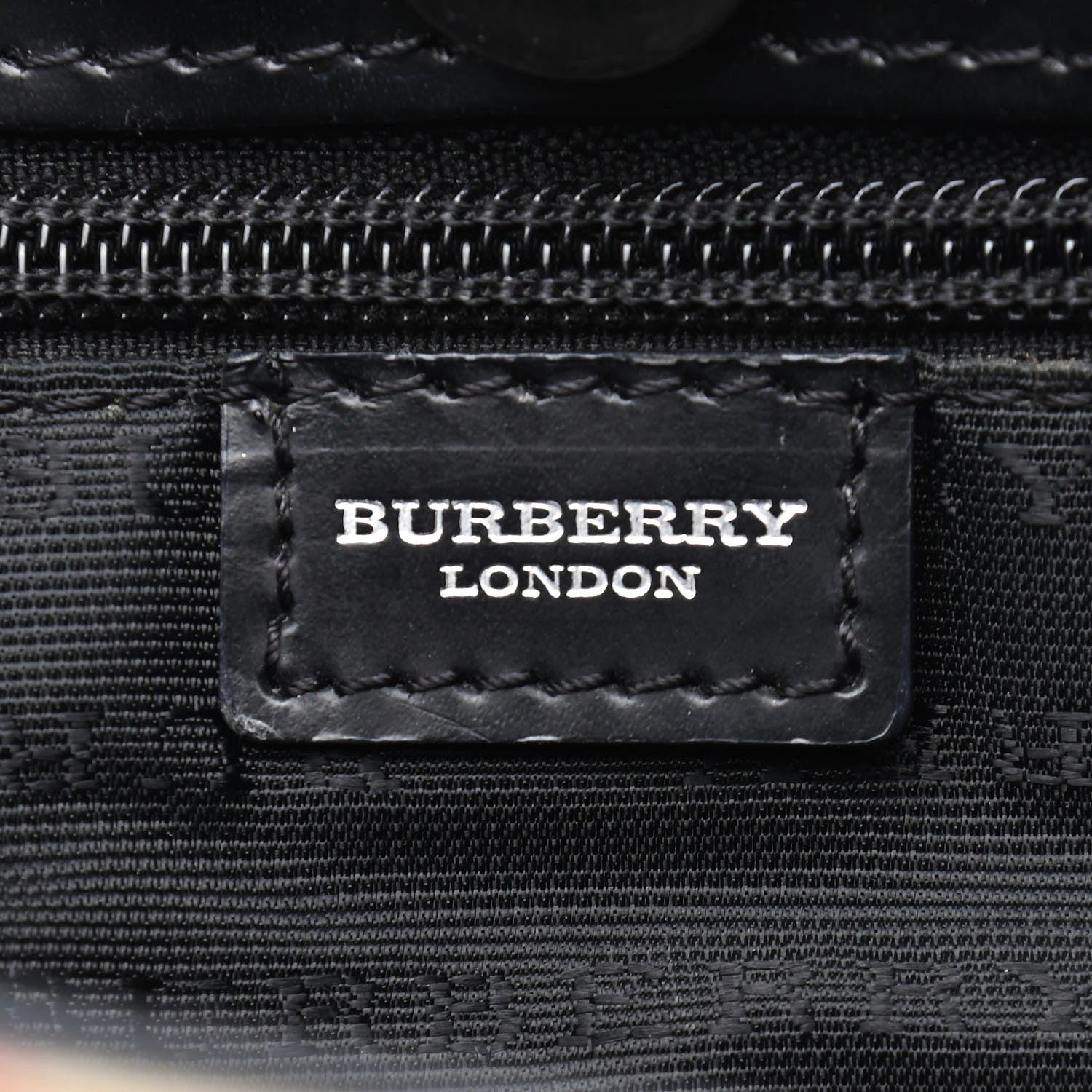 Burberry House Check Medium Tote Black 6 of 9