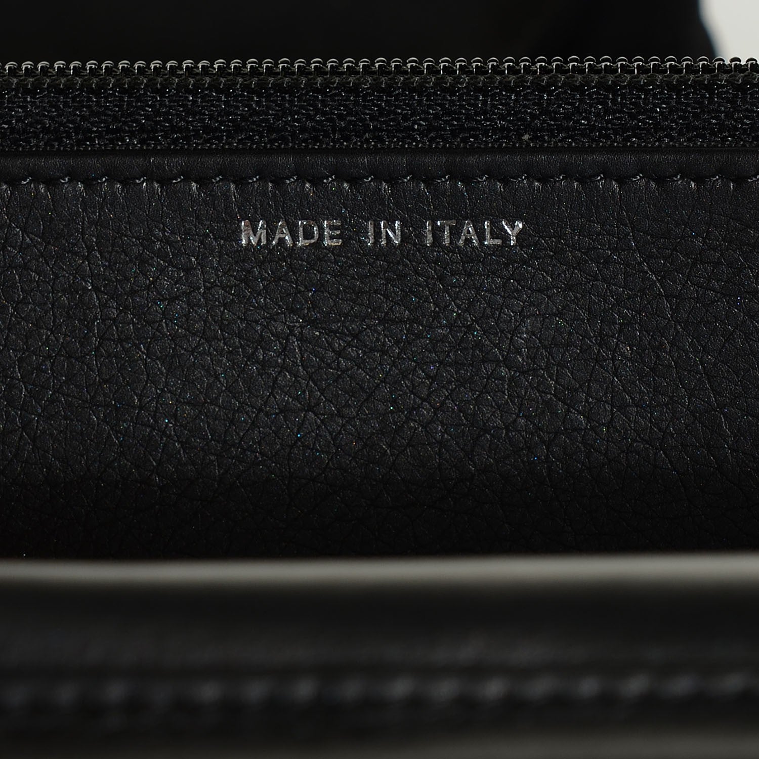 Chanel Calfskin Chevron Boy Wallet On Chain WOC Black 6 of 7