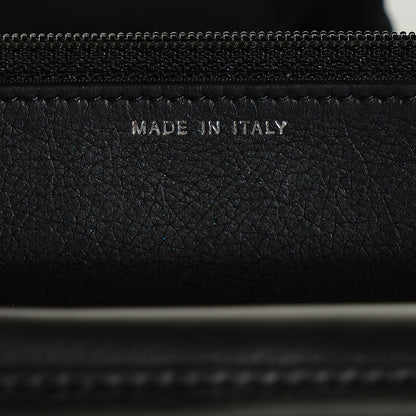 Chanel Calfskin Chevron Boy Wallet On Chain WOC Black 6 of 7