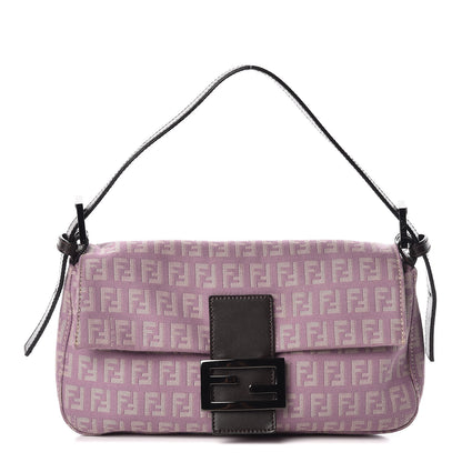 Fendi Zucchino Baguette Purple 1 of 8