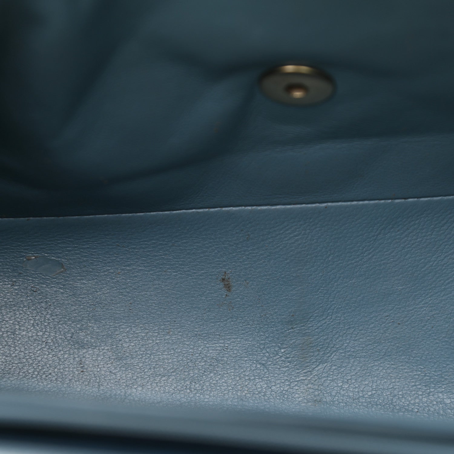 Chanel Lambskin Degrade Quilted Jumbo Single Flap Light Blue 11 of 17
