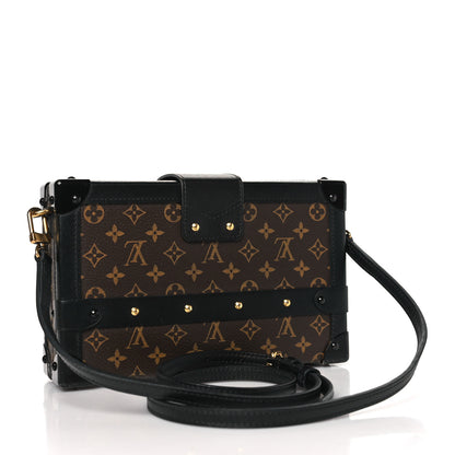 Louis Vuitton Monogram Petite Malle Black 3 of 12