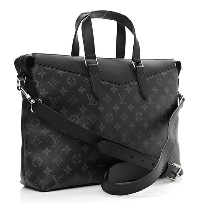Louis Vuitton Monogram Eclipse Explorer Briefcase 3 of 12