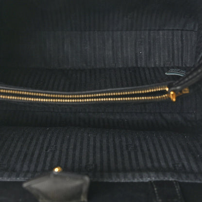 Fendi Vitello Elite Petite 2Jours Tote Black 5 of 10