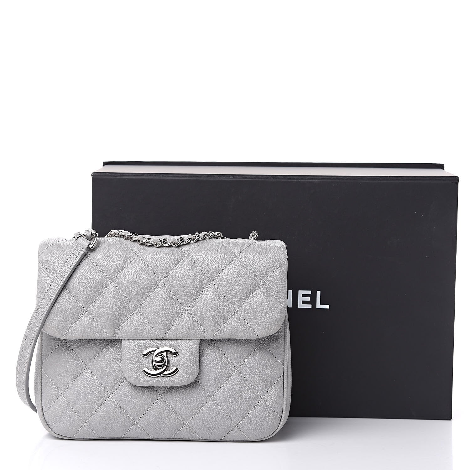 Chanel Caviar Quilted Small Urban Companion Flap Grey 10 of 10