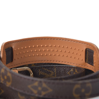 Louis Vuitton Monogram 16mm Adjustable Shoulder Strap 3 of 4