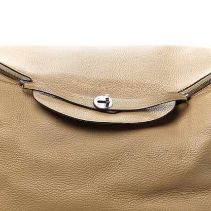 Hermes Taurillon Clemence Lindy 45 Tabac Camel 6 of 10