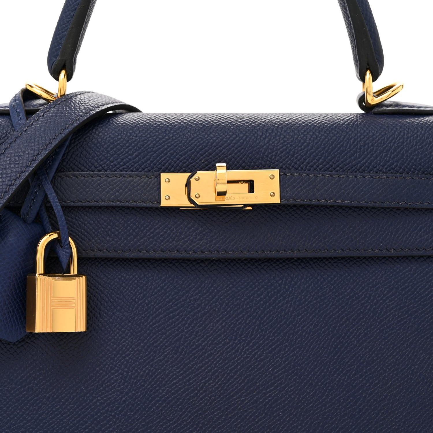 Hermes Epsom Kelly Sellier 25 Bleu Saphir 8 of 16