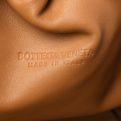 Bottega Veneta Nappa Maxi Intrecciato The Pouch Oversized Clutch Caramel 5 of 7