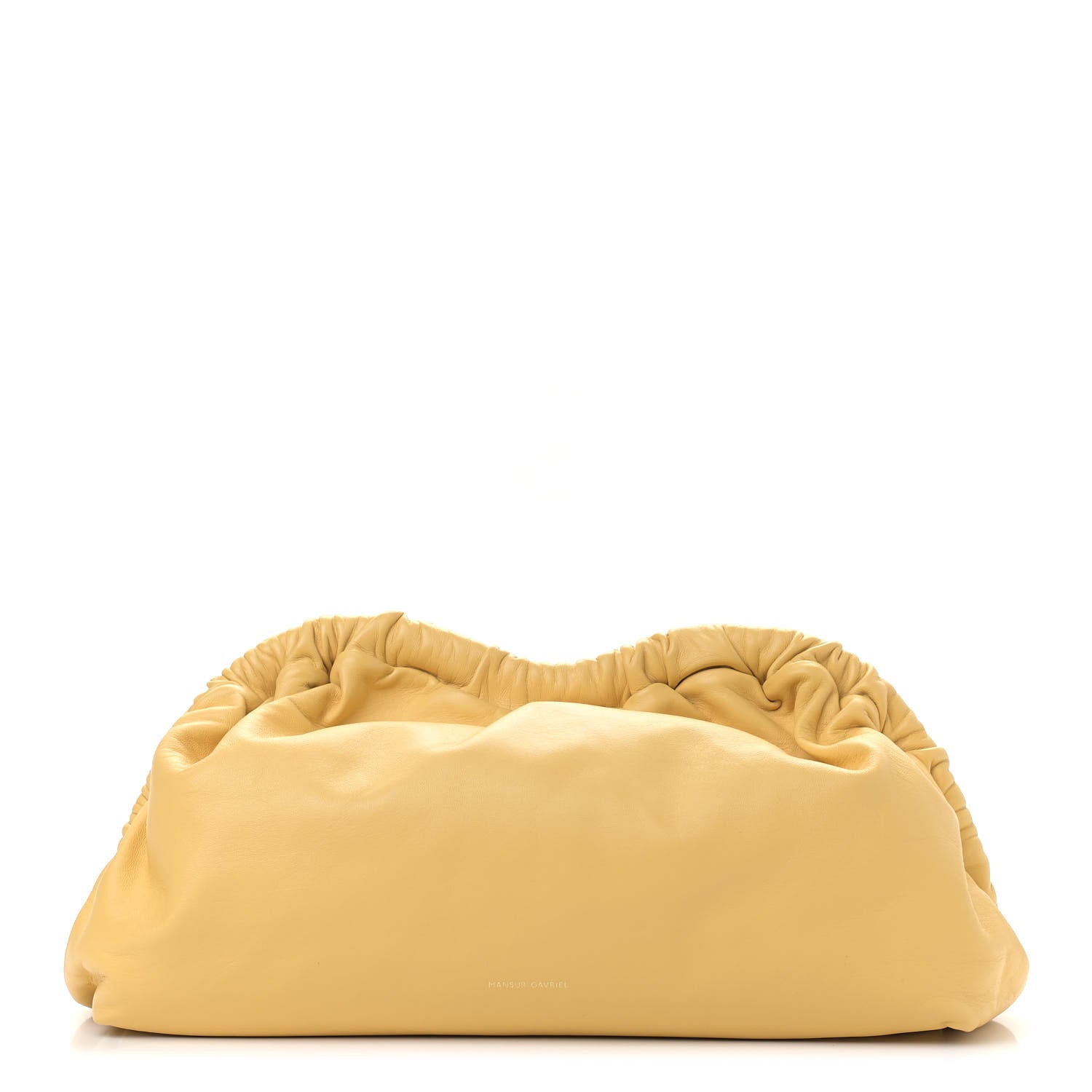 Mansur Gavriel Lambskin Cloud Clutch Spiga 1 of 9