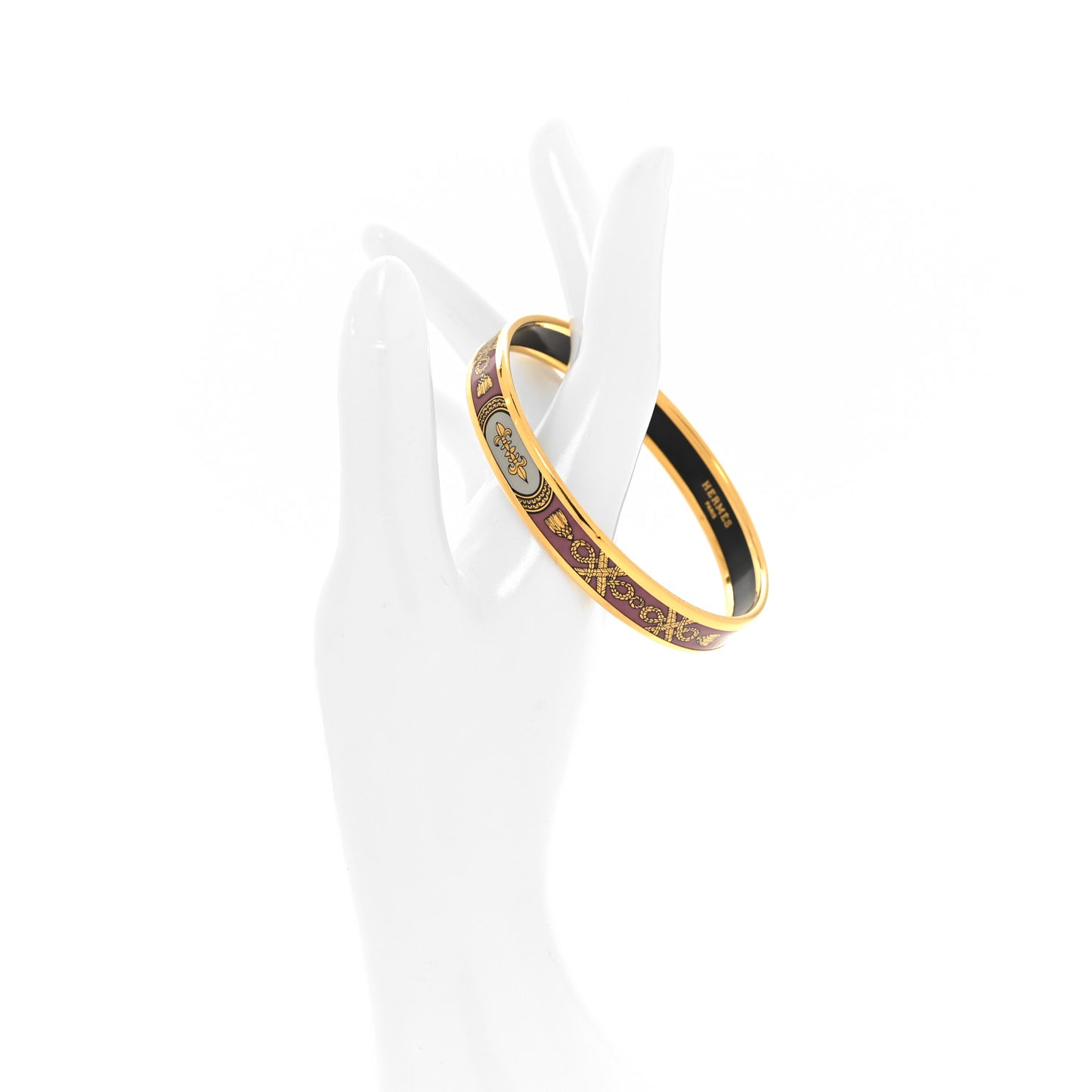 Enamel Printed Grand Apparat Narrow Bracelet 70