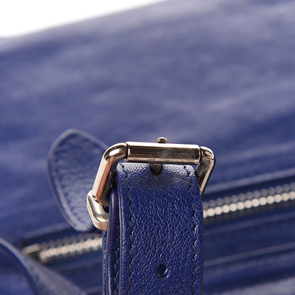 Proenza Schouler Lambskin PS1 Mini Pouch Messenger Cobalt Blue 11 of 11