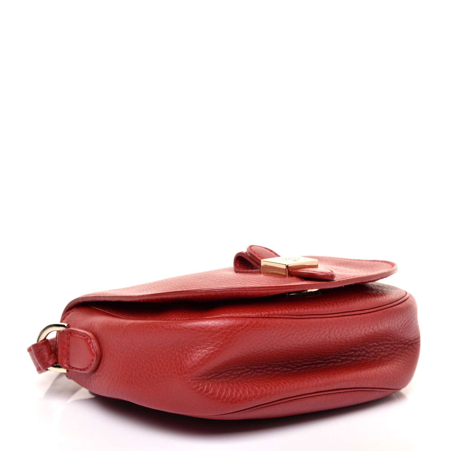 Mulberry Soft Small Grain Small Tessie Satchel Scarlet 4 of 13