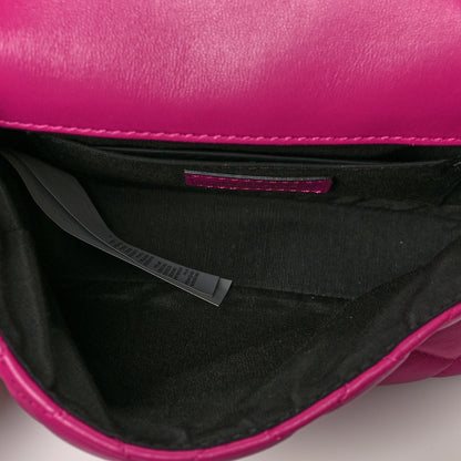 Versace Nappa Quilted Small Medusa Chain Crossbody Pink 5 of 10