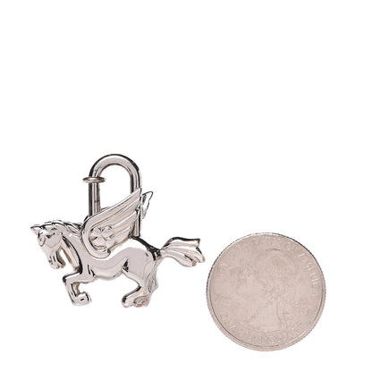 Hermes Palladium Pegasus Cadena Lock 2 of 3