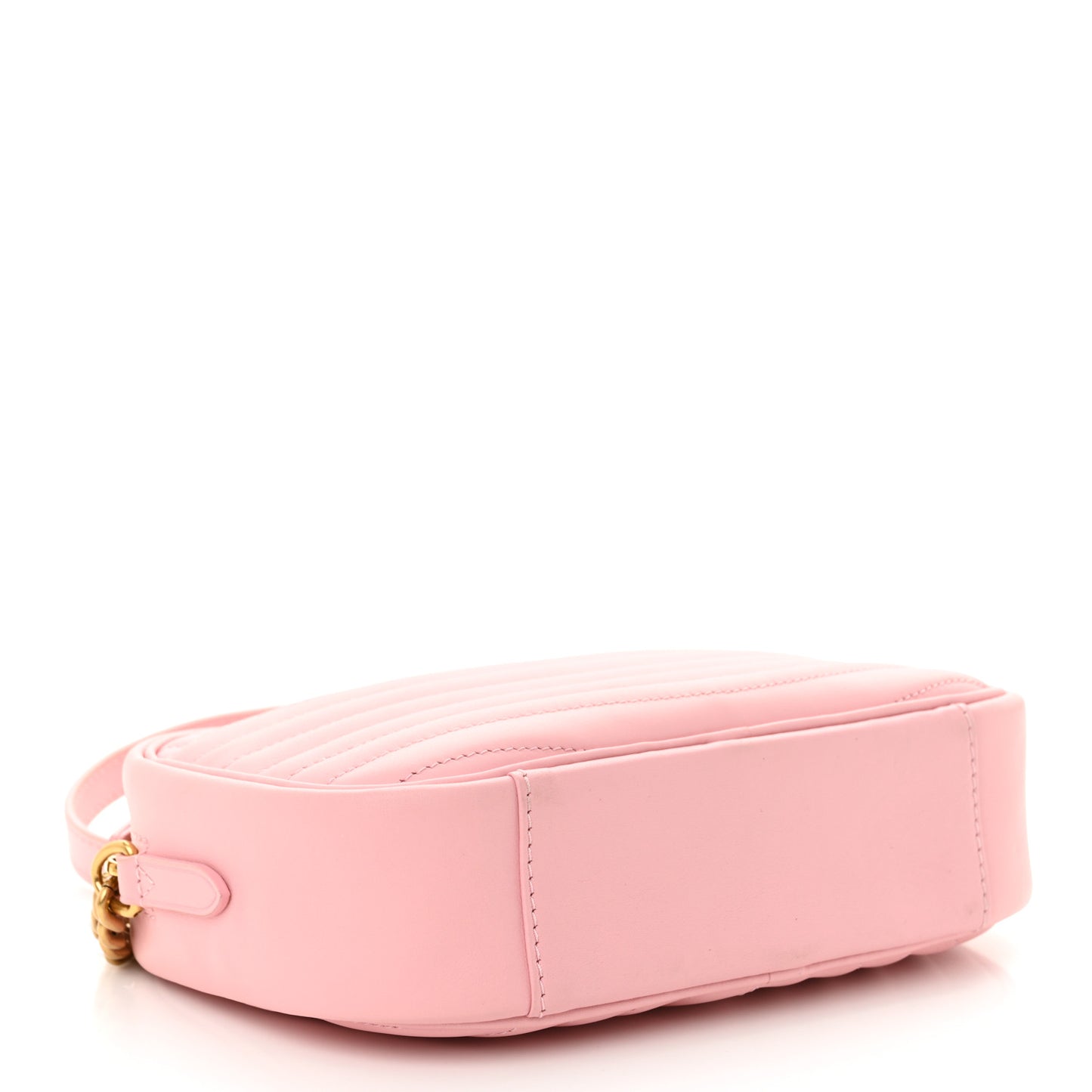 Calfskin New Wave Camera Bag Smoothie Pink