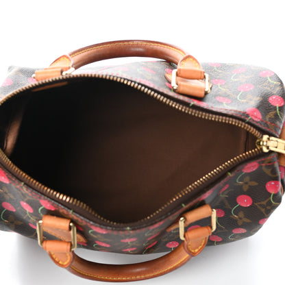 Louis Vuitton Monogram Cerises Speedy 25 5 of 9