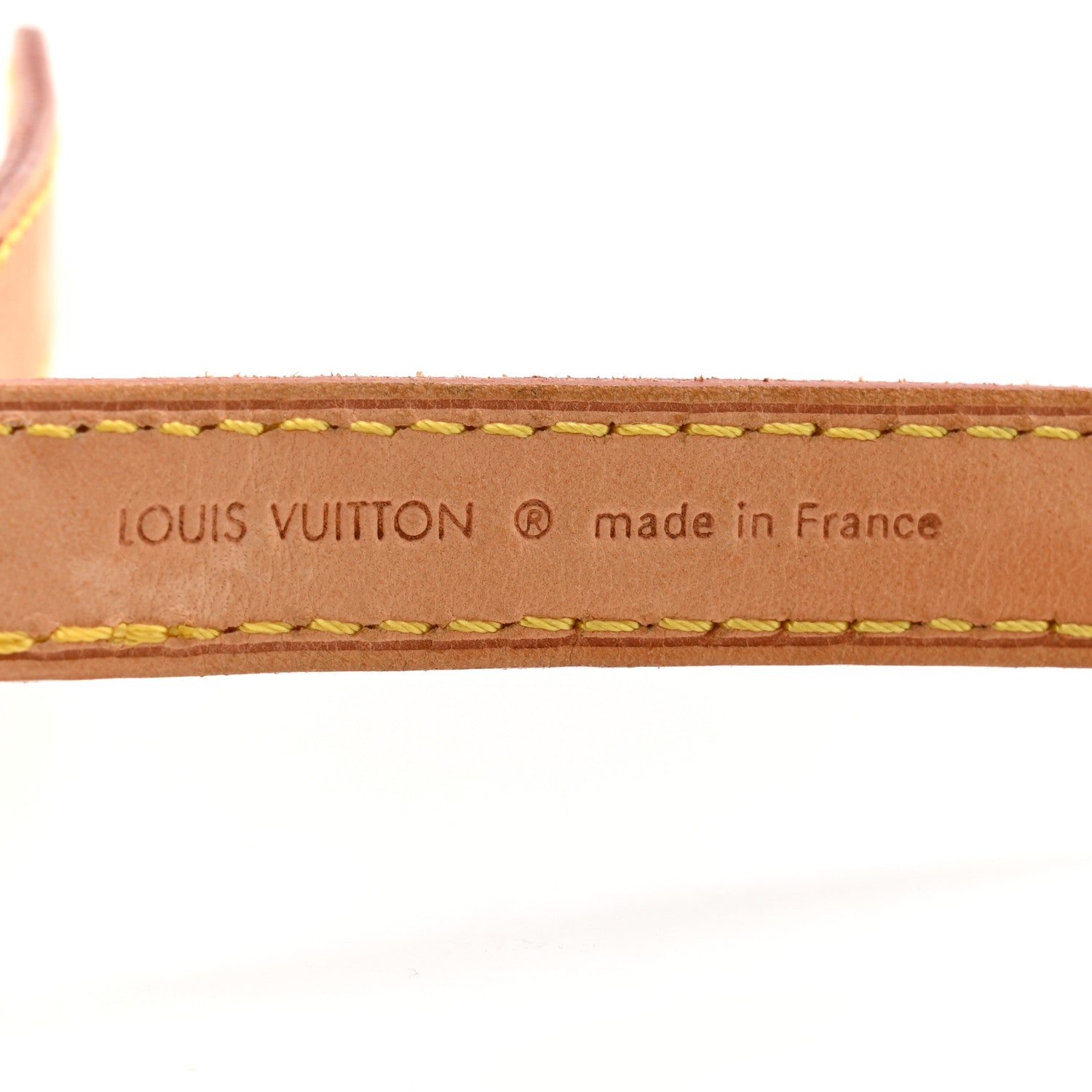 Louis Vuitton Vachetta 16mm Adjustable Shoulder Strap 3 of 7