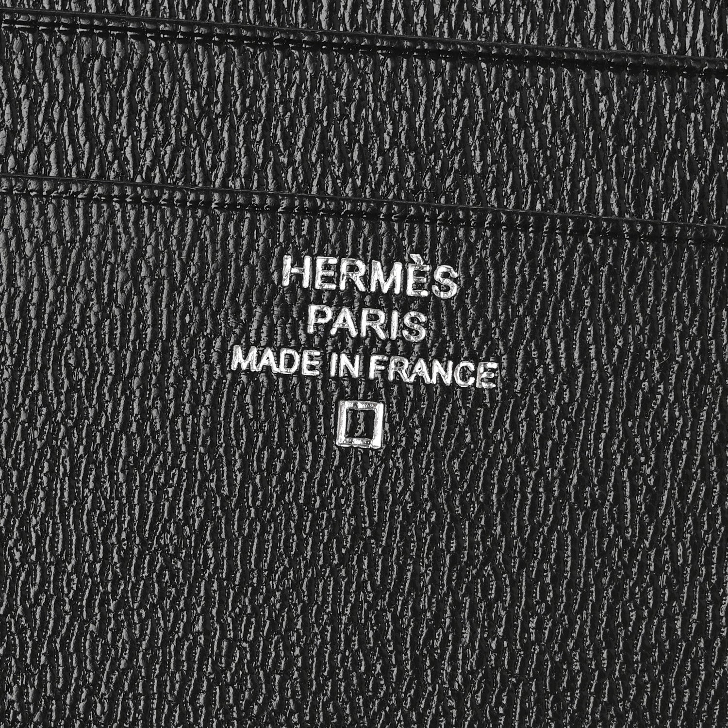 Hermes Matte Alligator MC2 Copernic Compact Wallet Black 1681058