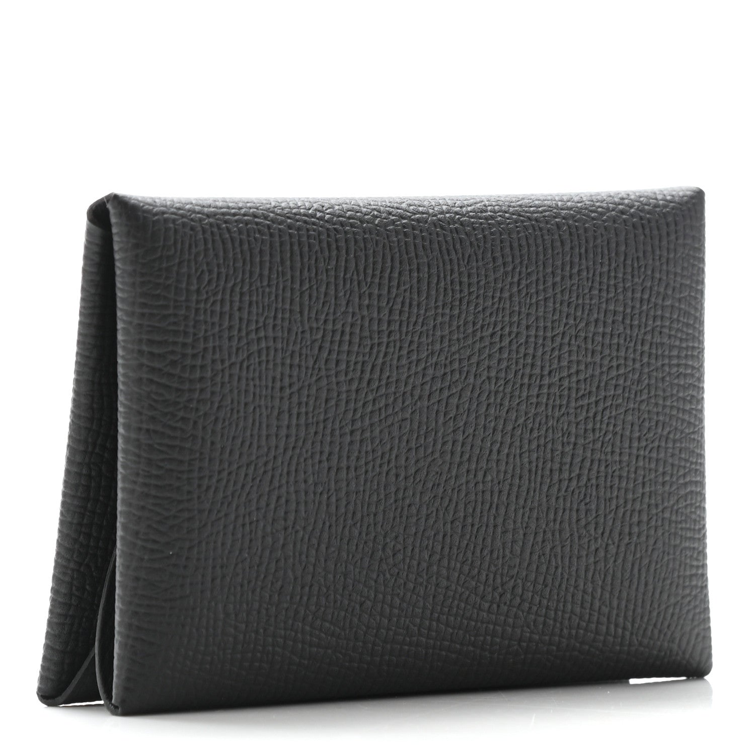 Hermes Epsom Calvi Duo Card Case Black 3 of 7