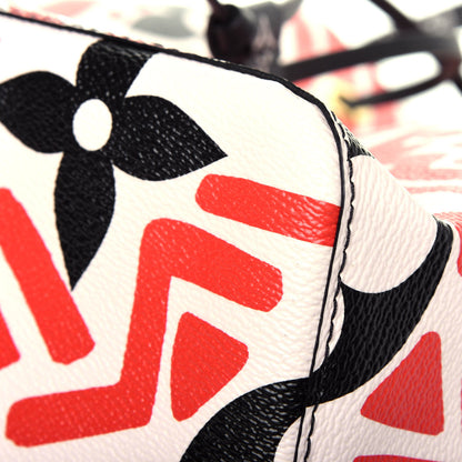 Louis Vuitton Monogram Giant Crafty NeoNoe MM Creme Rouge Black 8 of 12