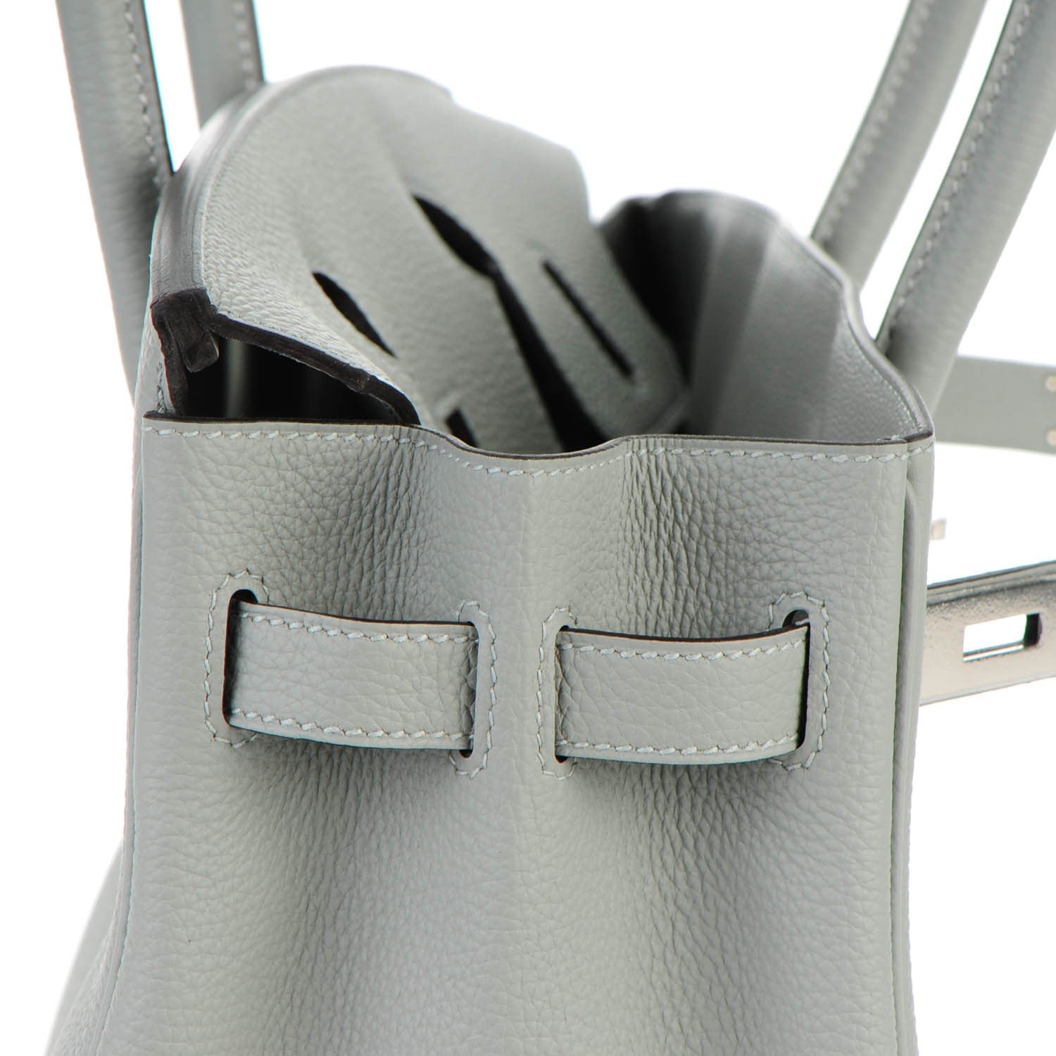 Hermes Togo Birkin 30 Gris Mouette 17 of 28