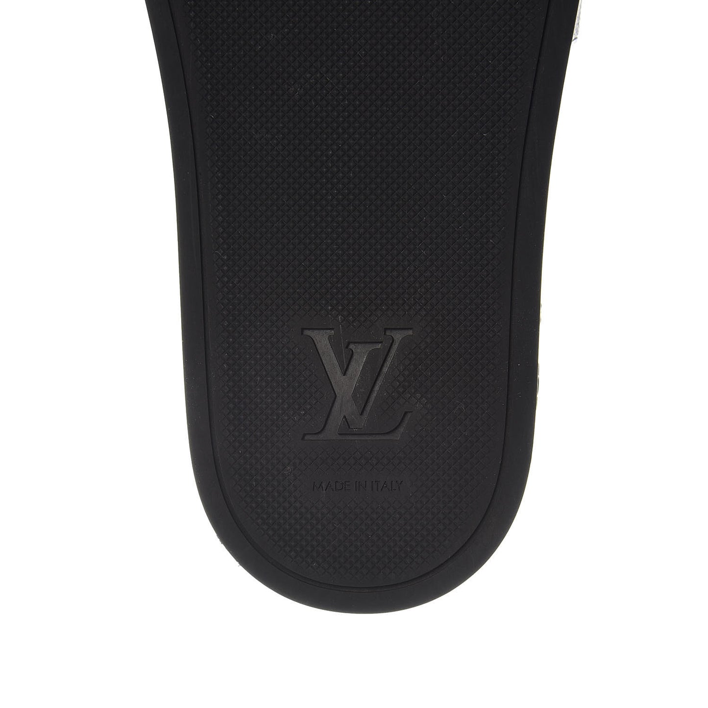 Rubber Monogram Mens Waterfront Mules 6 Macassar