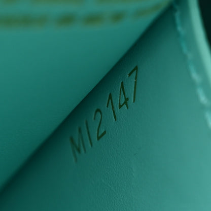 Louis Vuitton Masters Da Vinci Pochette Clutch Vert D'eau 7 of 8