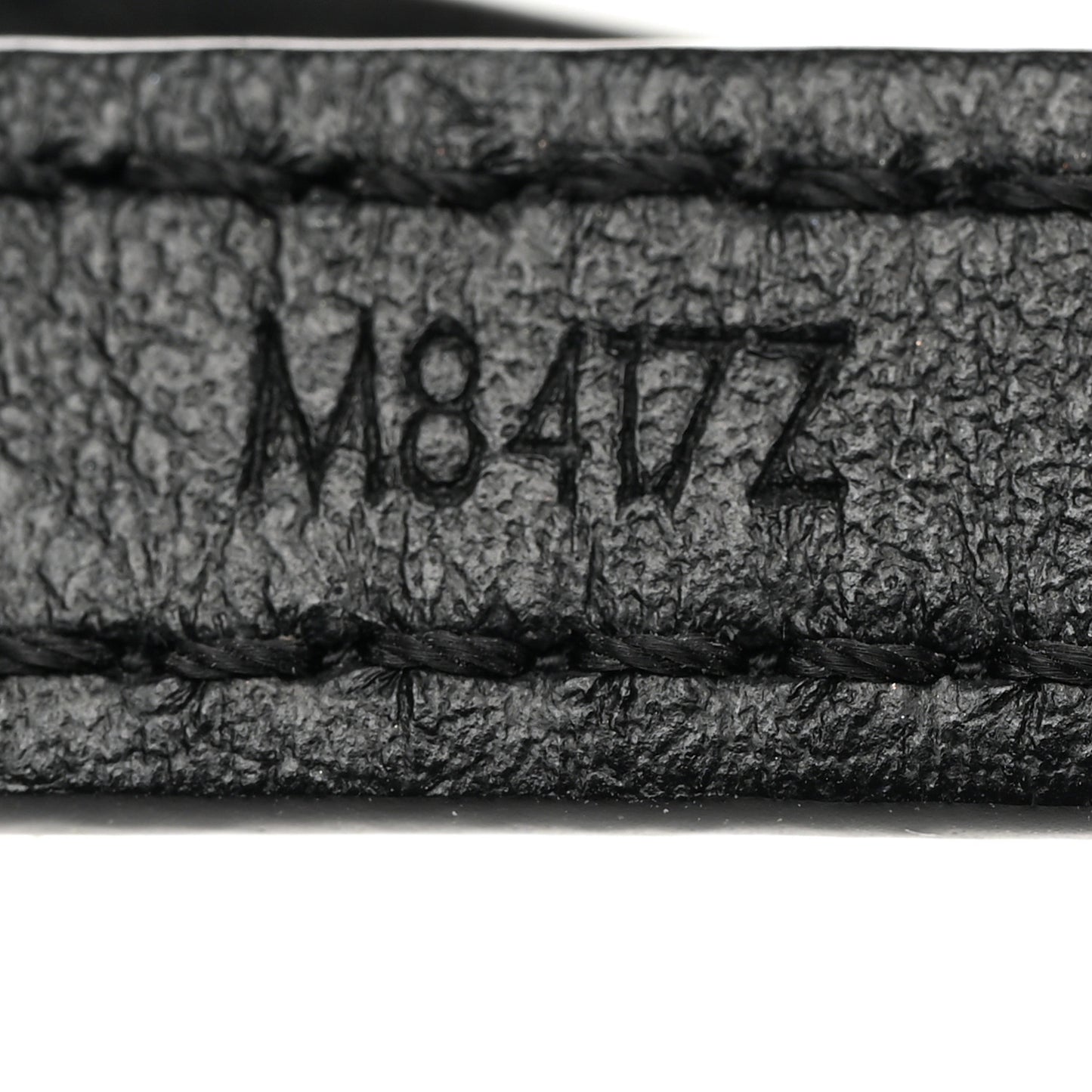 Calfskin Gram Bracelet Black